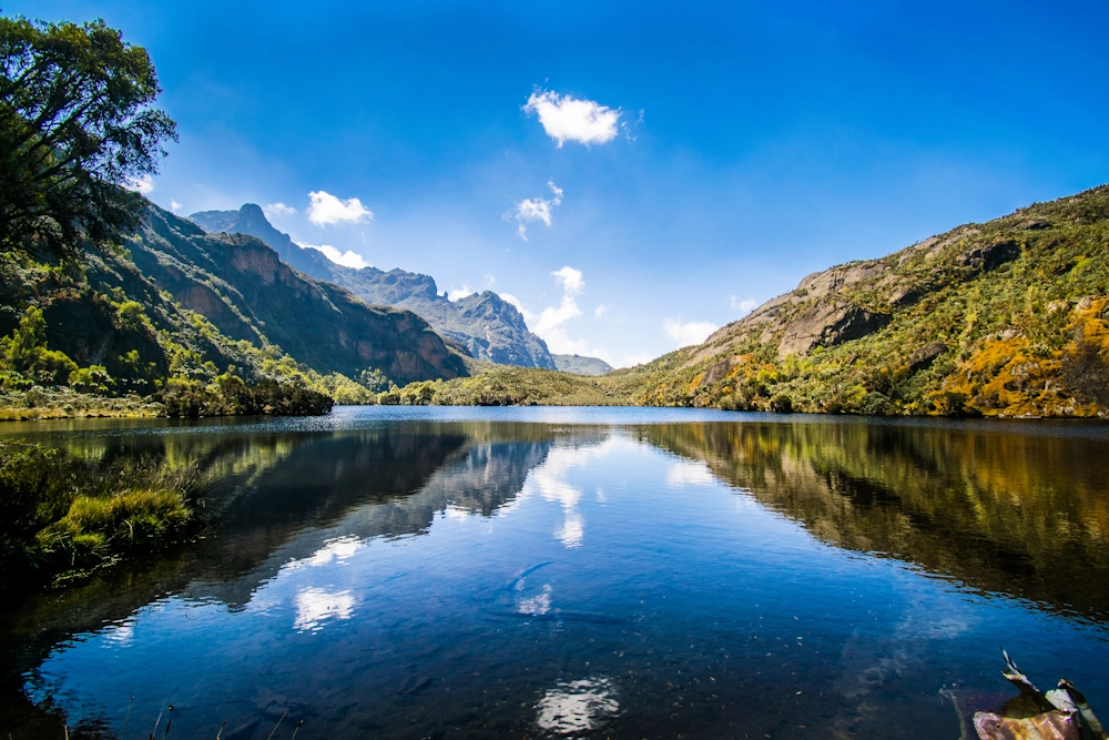 Mt. Rwenzori crater